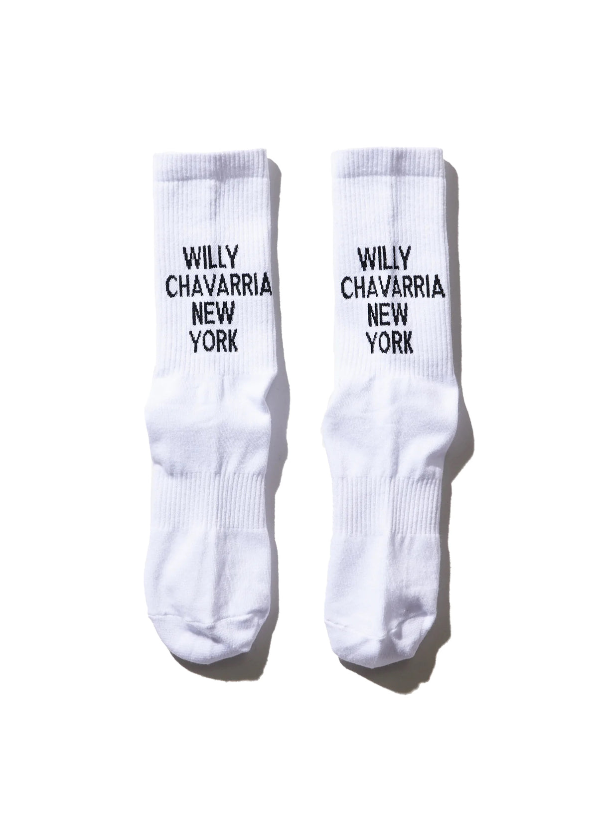 WILLY CHAVARRIA / WILLY SOCKS OPTIC WHITE × BLACK