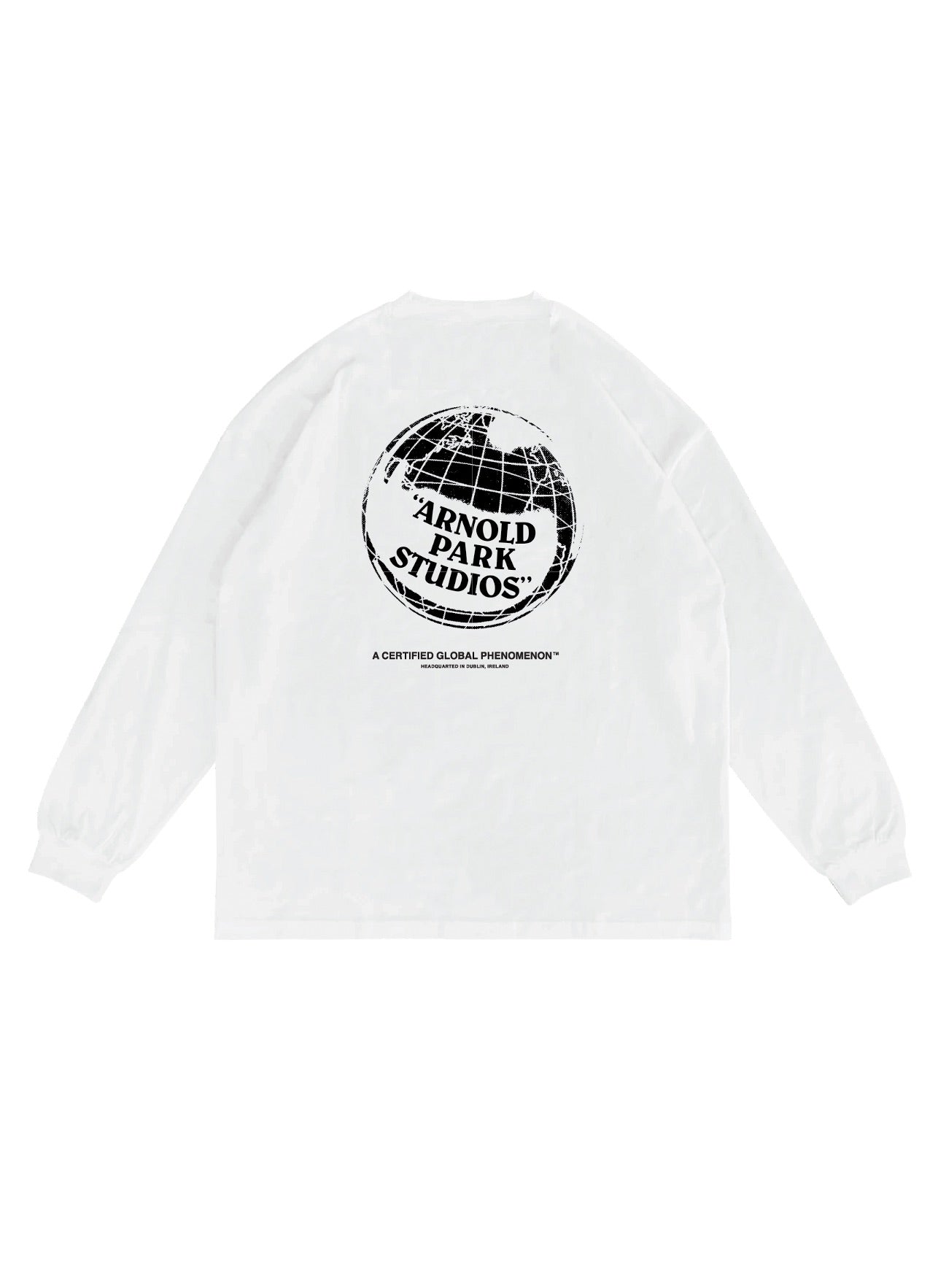 ARNOLD PARK STUDIOS / A CERTIFIED GLOBAL PHENOMENON LS T WHITE