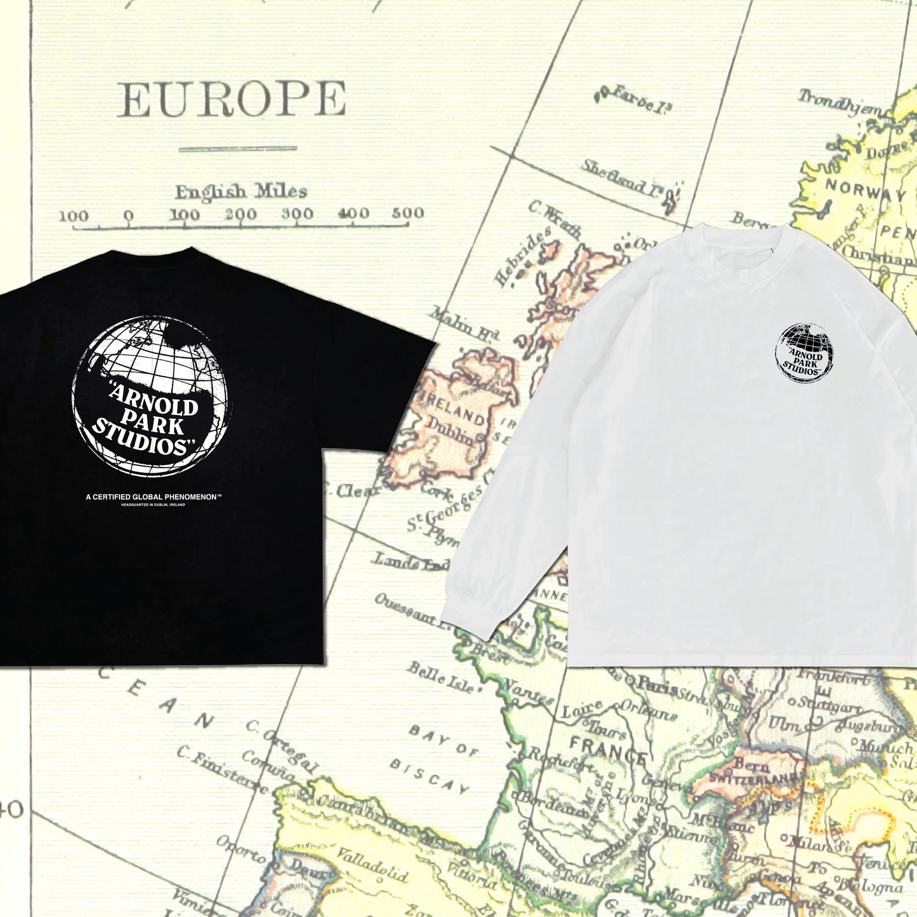 ARNOLD PARK STUDIOS / A CERTIFIED GLOBAL PHENOMENON LS T WHITE