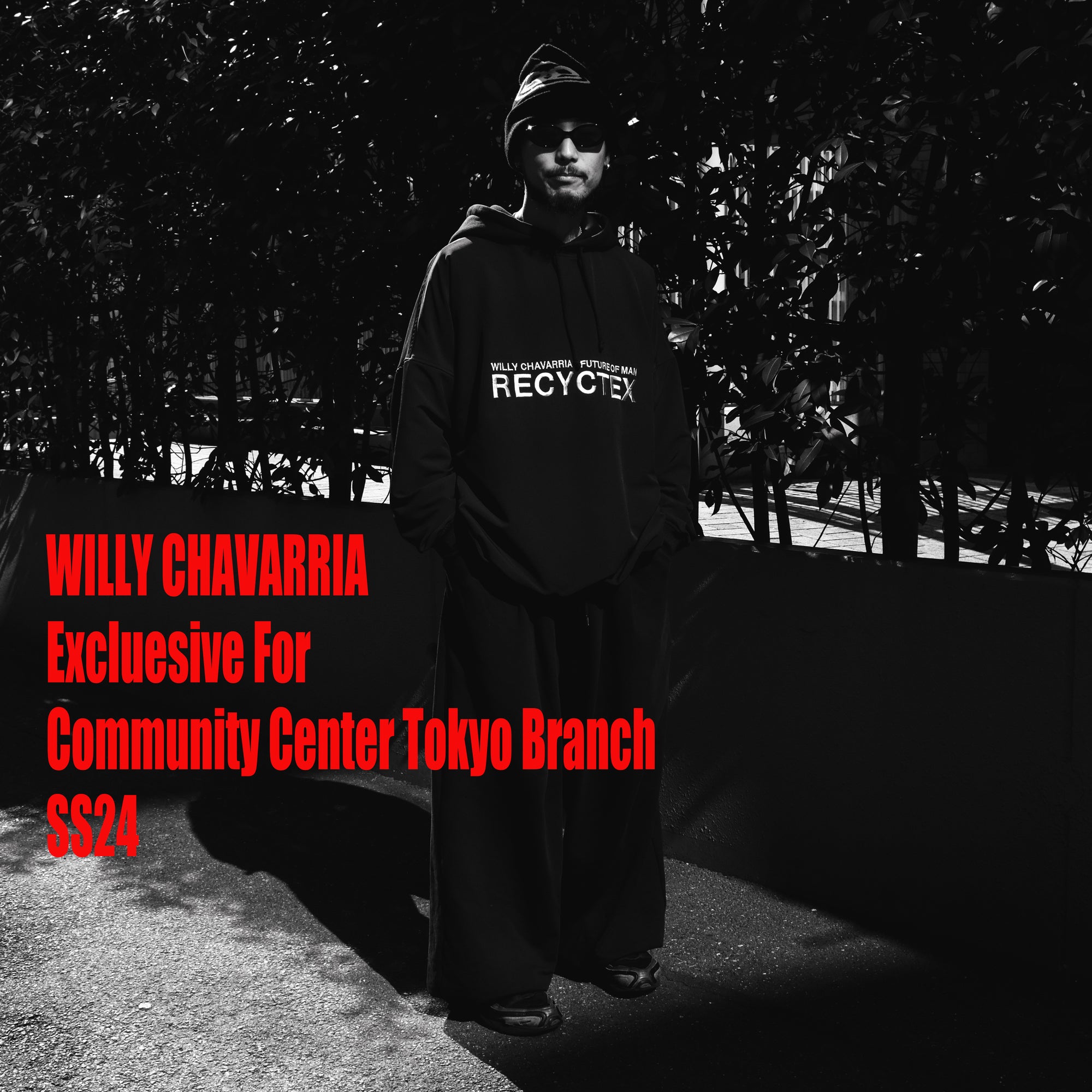 WILLY CHAVARRIA Exclusive For Community Center Tokyo Branch 24SS