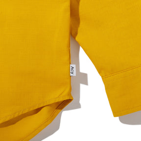 <span style="color: #f50b0b;">Last One</span> Acy / NEW BASIC SNAP SHIRTS YELLOW