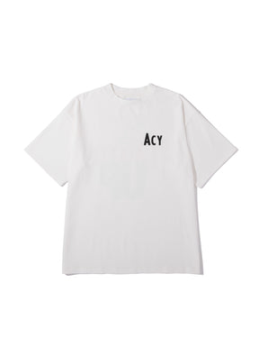 <span style="color: #f50b0b;">Last One</span> Acy / UP TEE WHITE