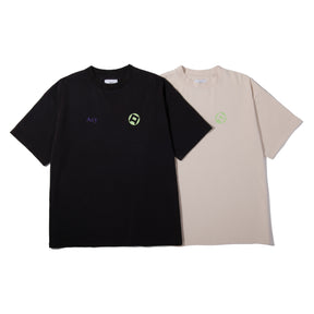 <span style="color: #f50b0b;">Last One</span> Acy / CIRCLE TEE L.BLACK