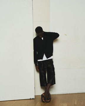ROTOL / Poly Satin Basketball Shorts BLACK