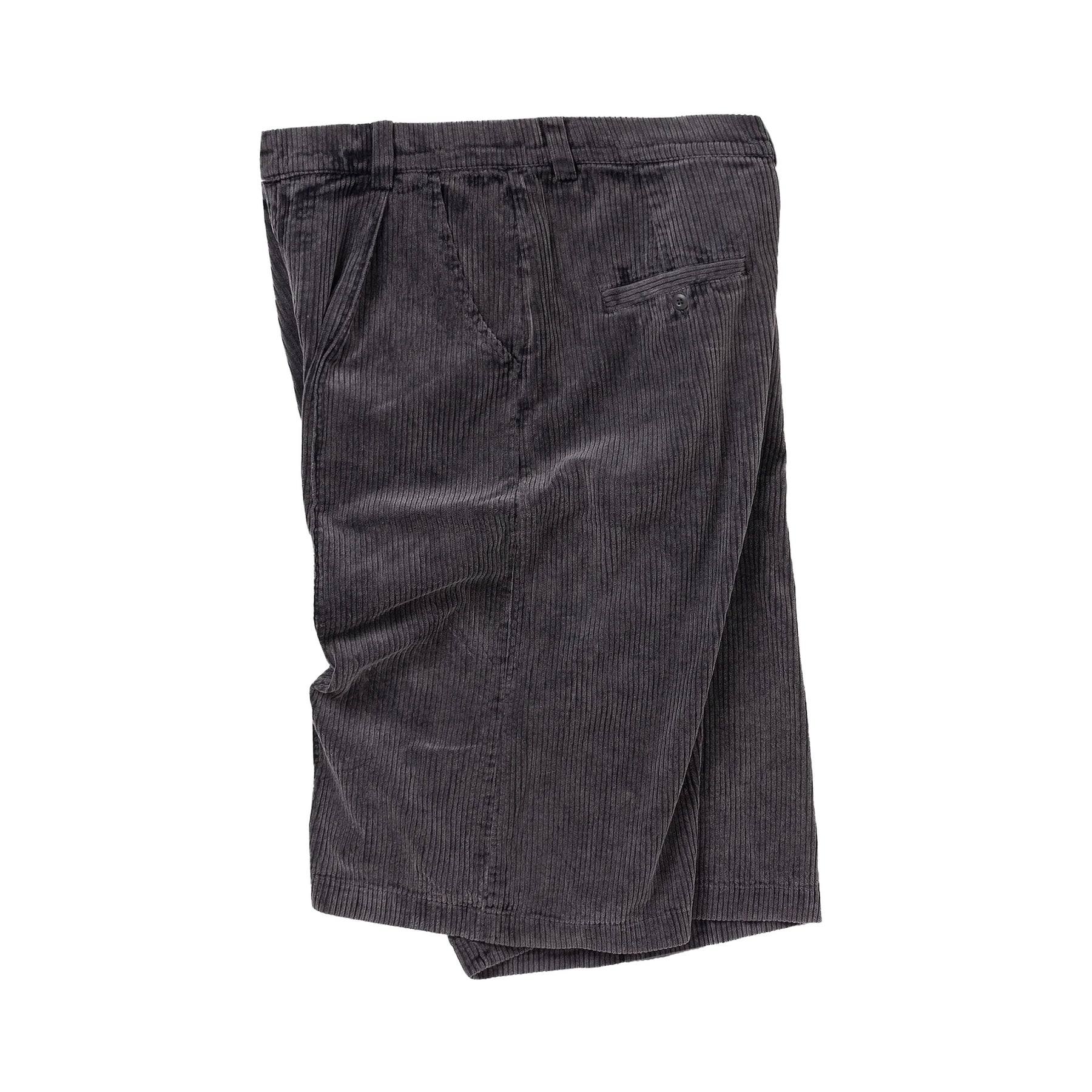 BONKNOW FREAKS / Faded Corduroy BIG Shorts Charcoal