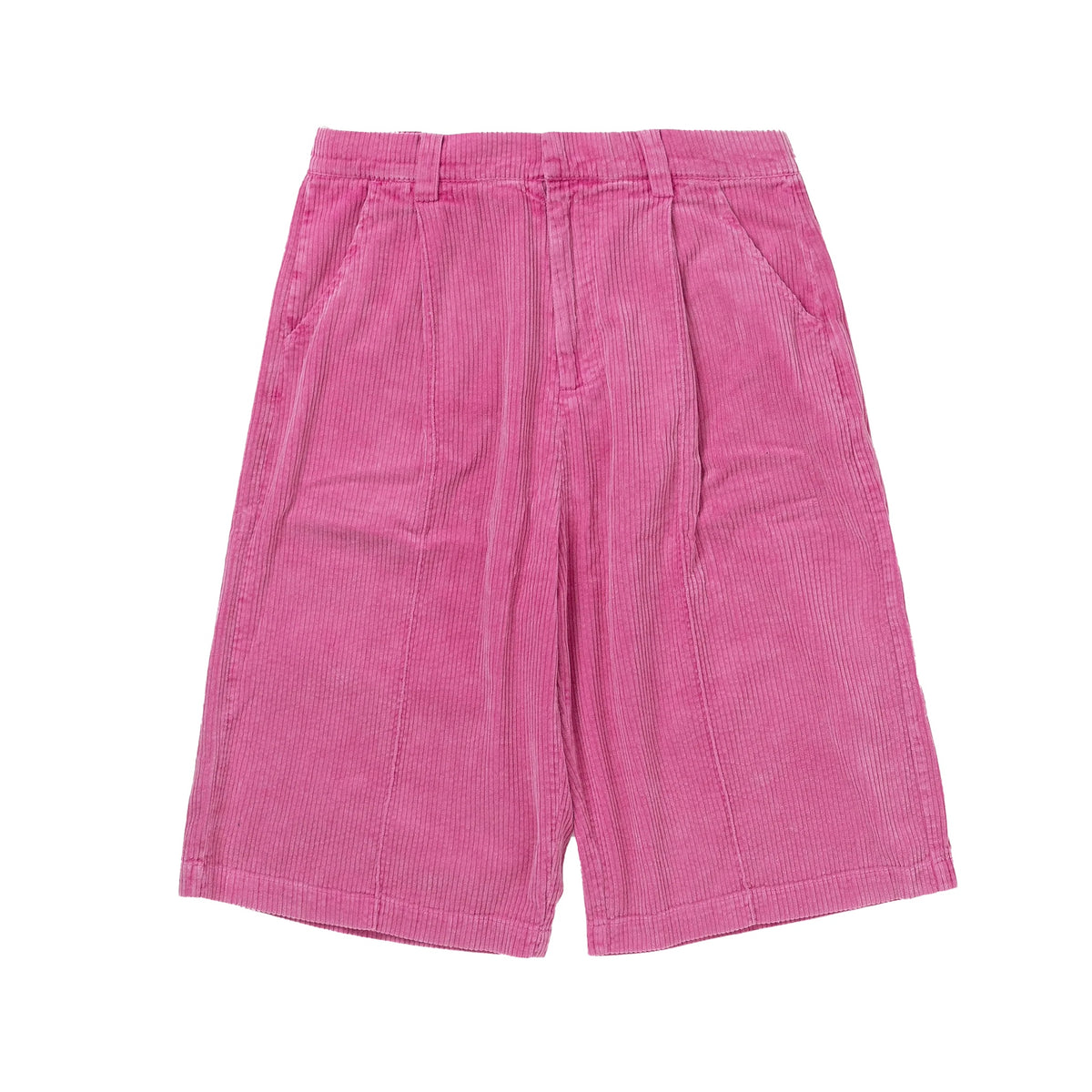 BONKNOW FREAKS / Faded Corduroy BIG Shorts Pink