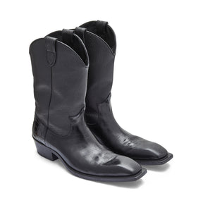 <span style="color: #f50b0b;">Last One</span> Martine Rose / COWBOY BOOT BLACK