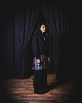 <span style="color: #f50b0b;">Last One</span> LUXENBURG / RIFF JACKET NIGHT BLACK
