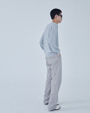 <span style="color: #f50b0b;">Last One</span> MEIAS / SILK HENLEY NECK PO T.GRAY