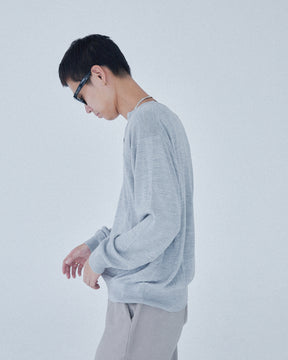 <span style="color: #f50b0b;">Last One</span> MEIAS / SILK HENLEY NECK PO T.GRAY