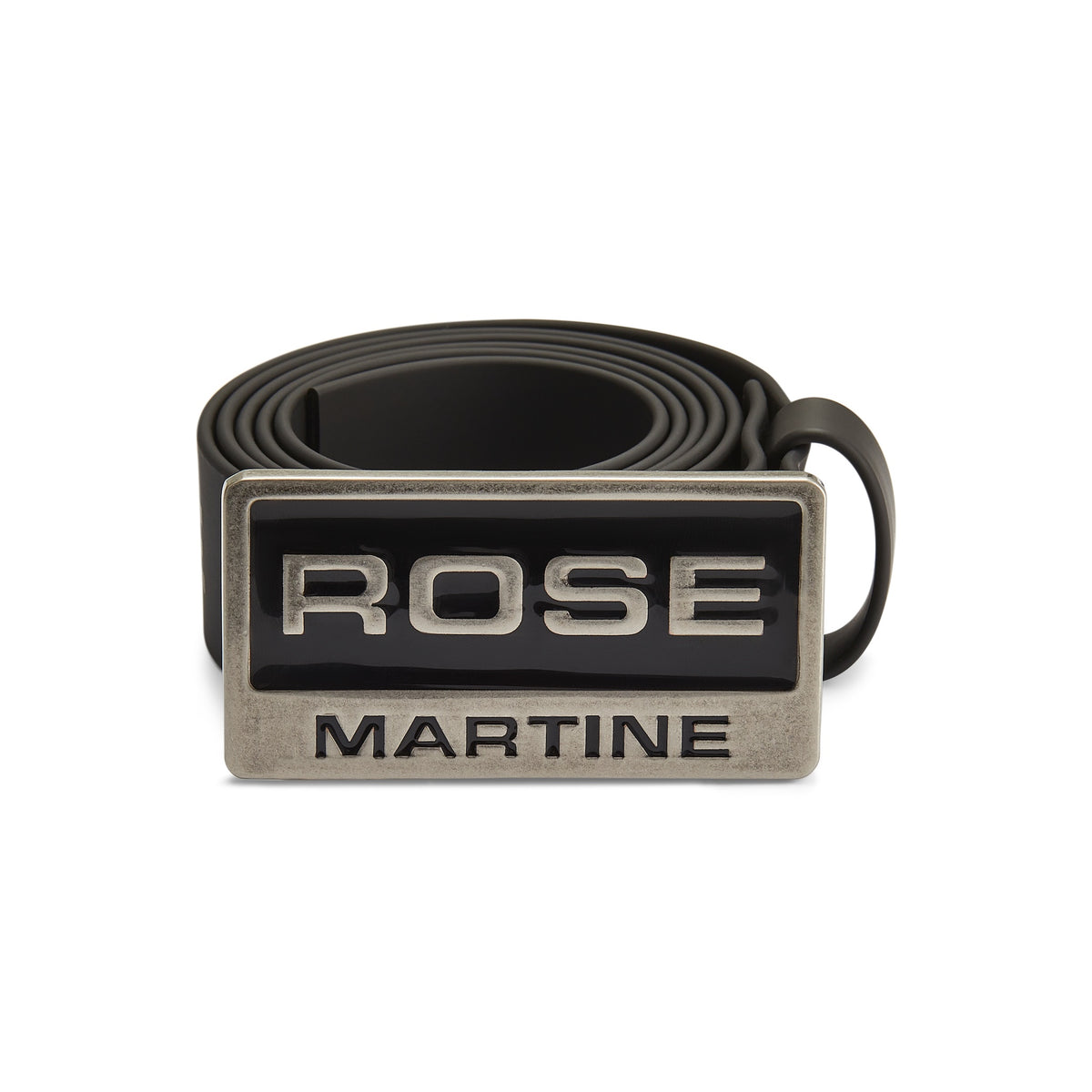 <span style="color: #f50b0b;">Last One</span> Martine Rose / RUBBER TYRE BELT BLACK
