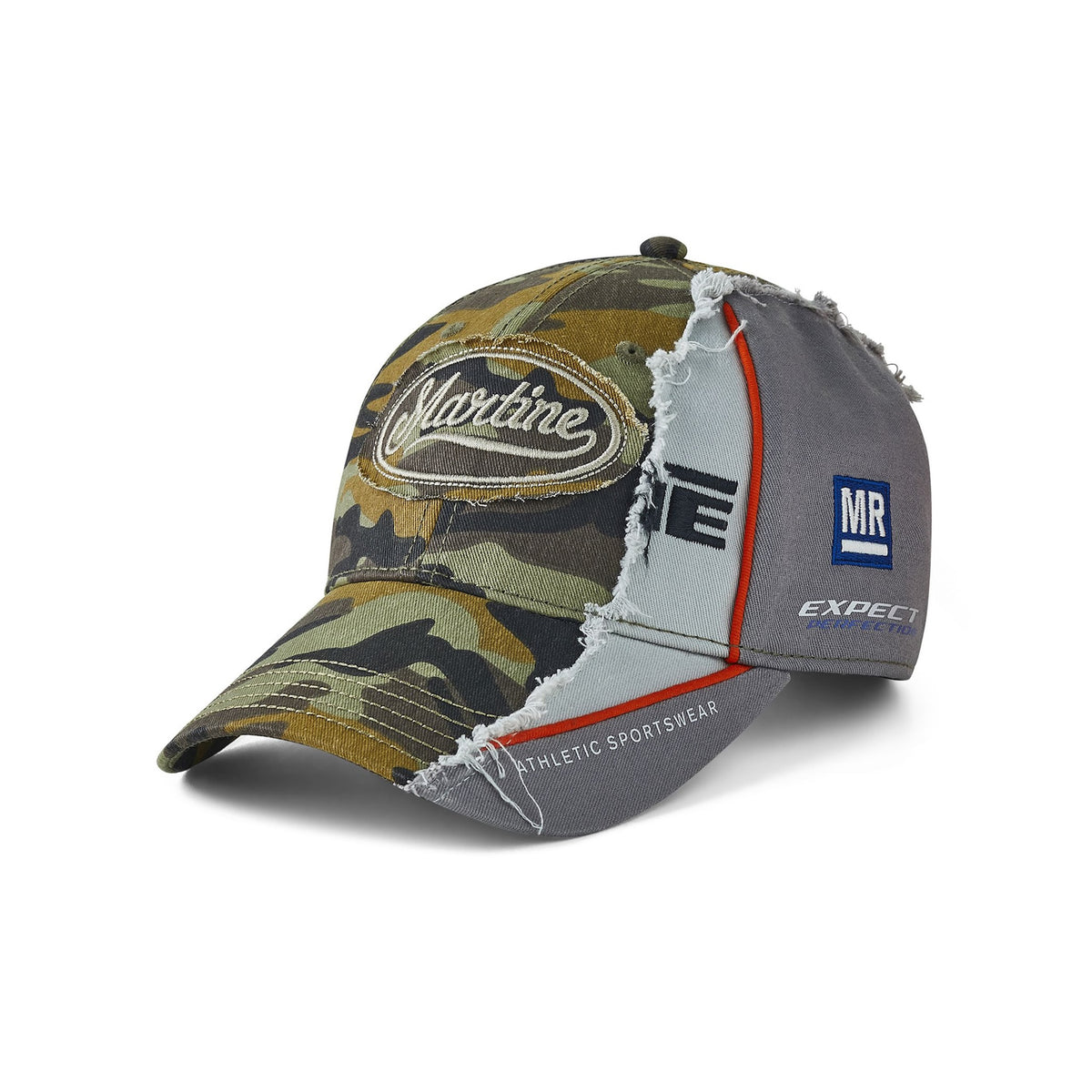 Martine Rose / COLLAGE CAP GREEN CAMO