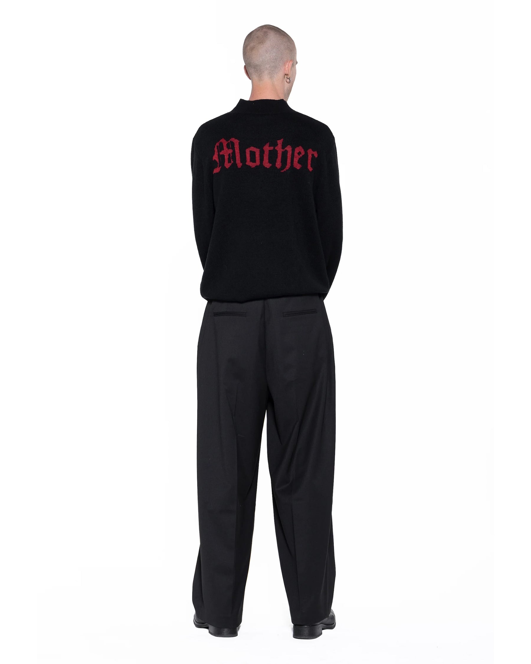 【Pre-Order】1313 SELAH / MOTHER MOCK-NECK SWEATER BLACK