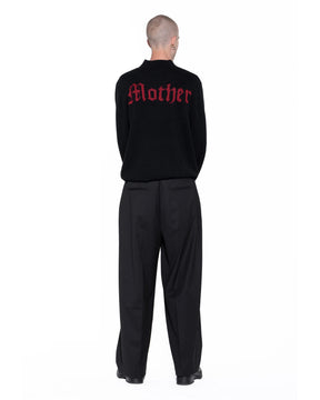 【Pre-Order】1313 SELAH / MOTHER MOCK-NECK SWEATER BLACK