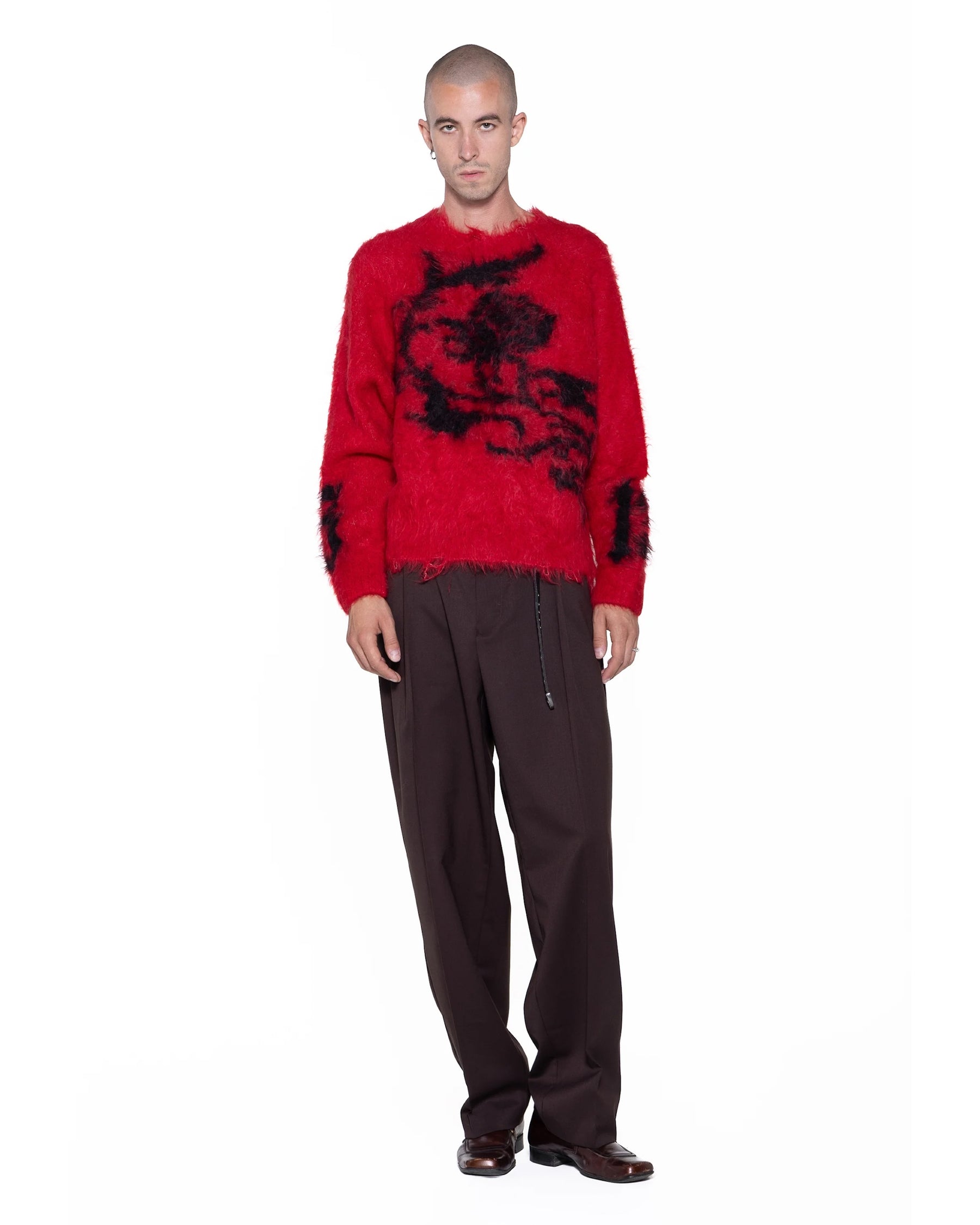 【Pre-Order】1313 SELAH / ROSE RAGLAN CREWNECK RED