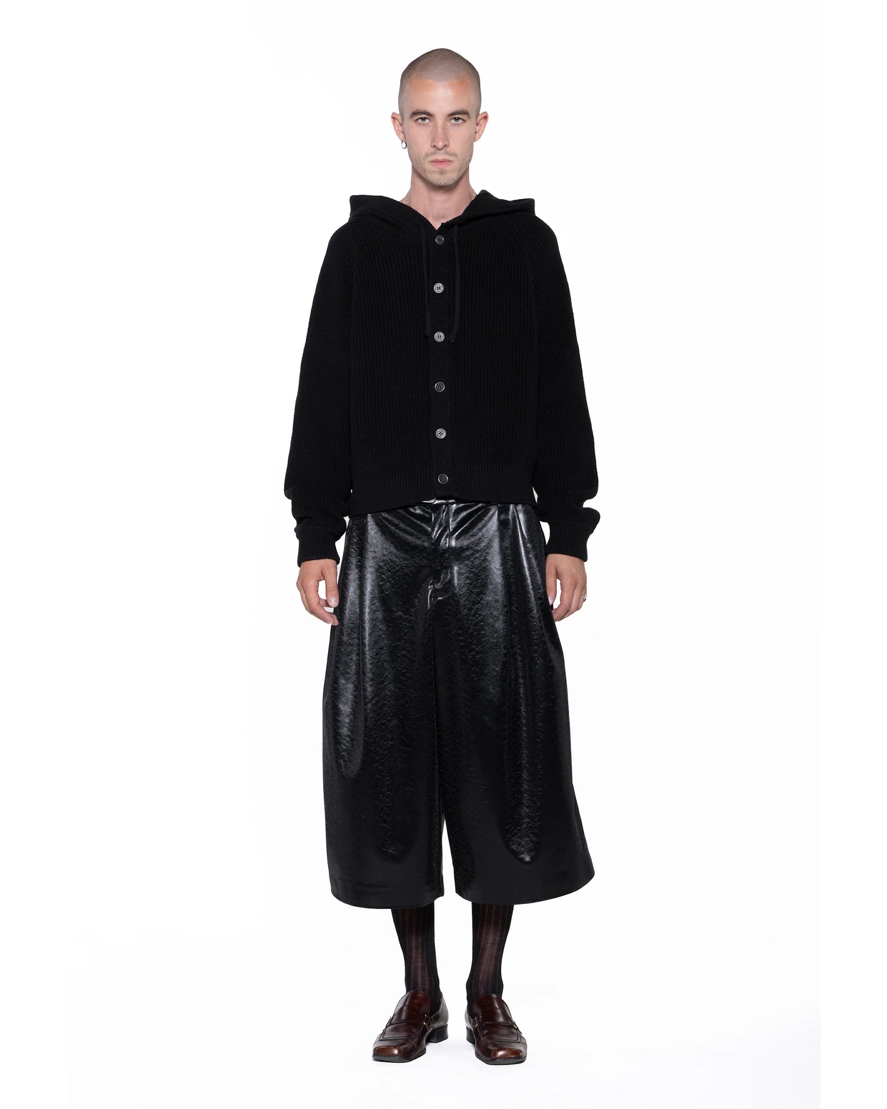 【Pre-Order】1313 SELAH / CITO ECO LEATHER SHORTS BLACK