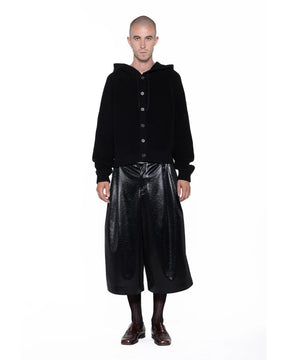 【Pre-Order】1313 SELAH / RAGLAN HOOD CARDIGAN BLACK