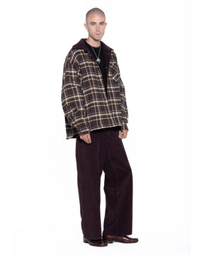 1313 SELAH / LUCIFER CORDUROY REVERSIBLE JACKET BURGUNDY