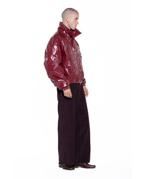 <span style="color: #f50b0b;">Last One</span> 【Pre-Order】1313 SELAH / VALPO ROSE ECO LEATHER JACKET RED