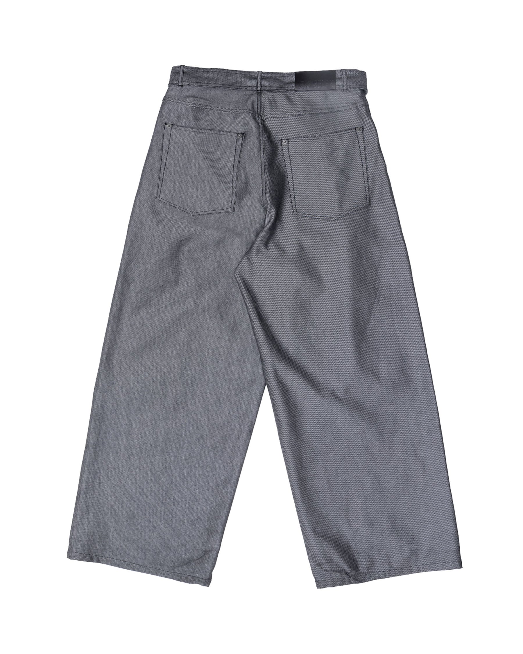 1313 SELAH / MAXIMO DENIM PANTS SILVER