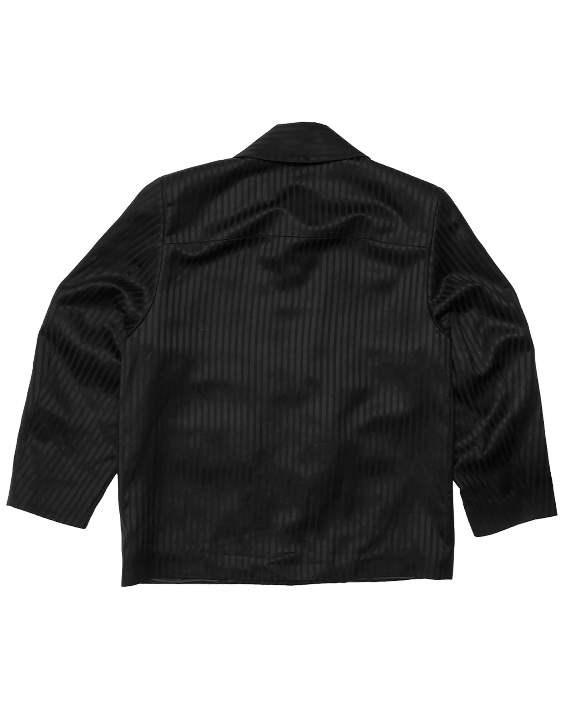 1313 SELAH / DERI TAILORED JACKET BLACK “TONAL PINSTRIPE”