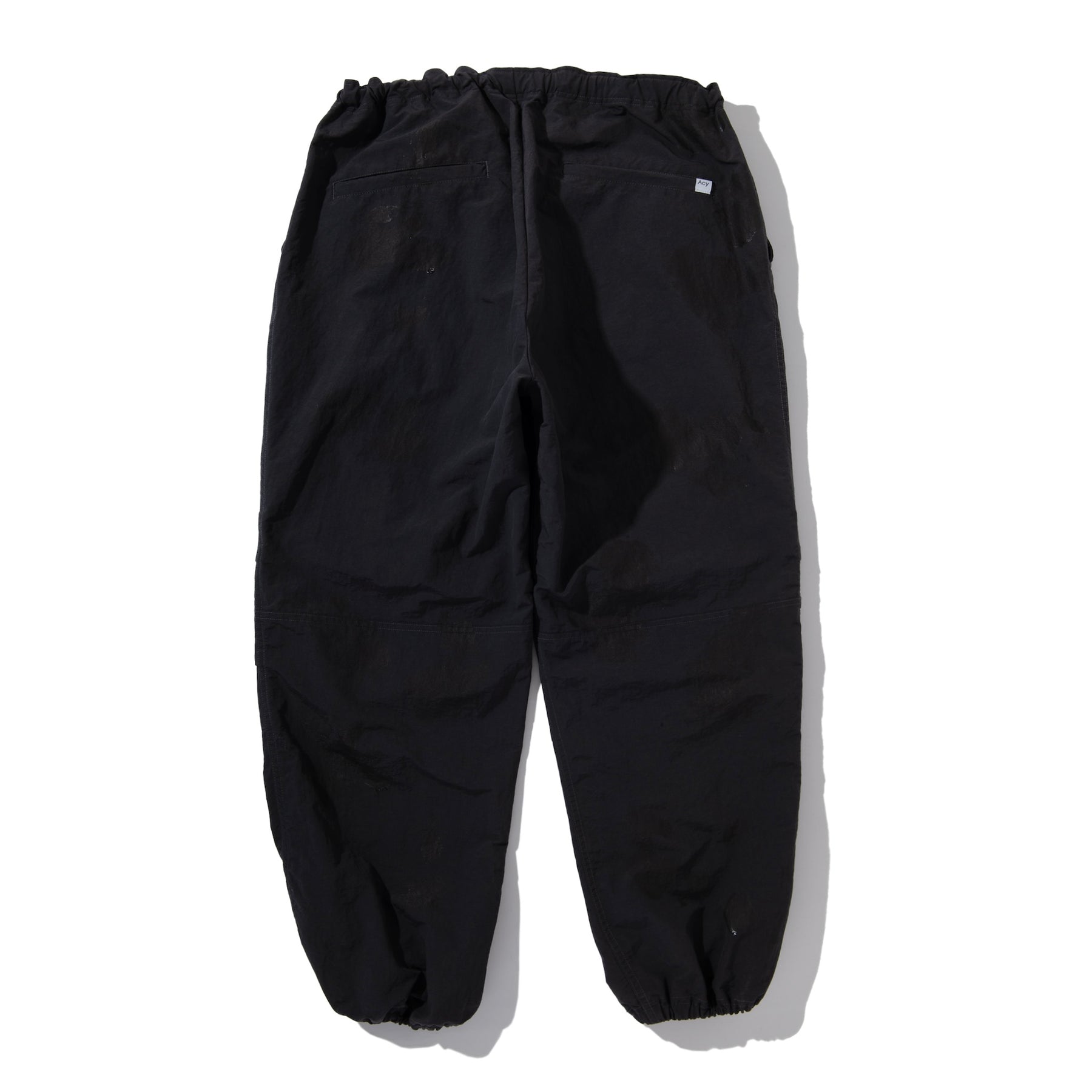 Acy / WORKER TRACK PANTS BLACK