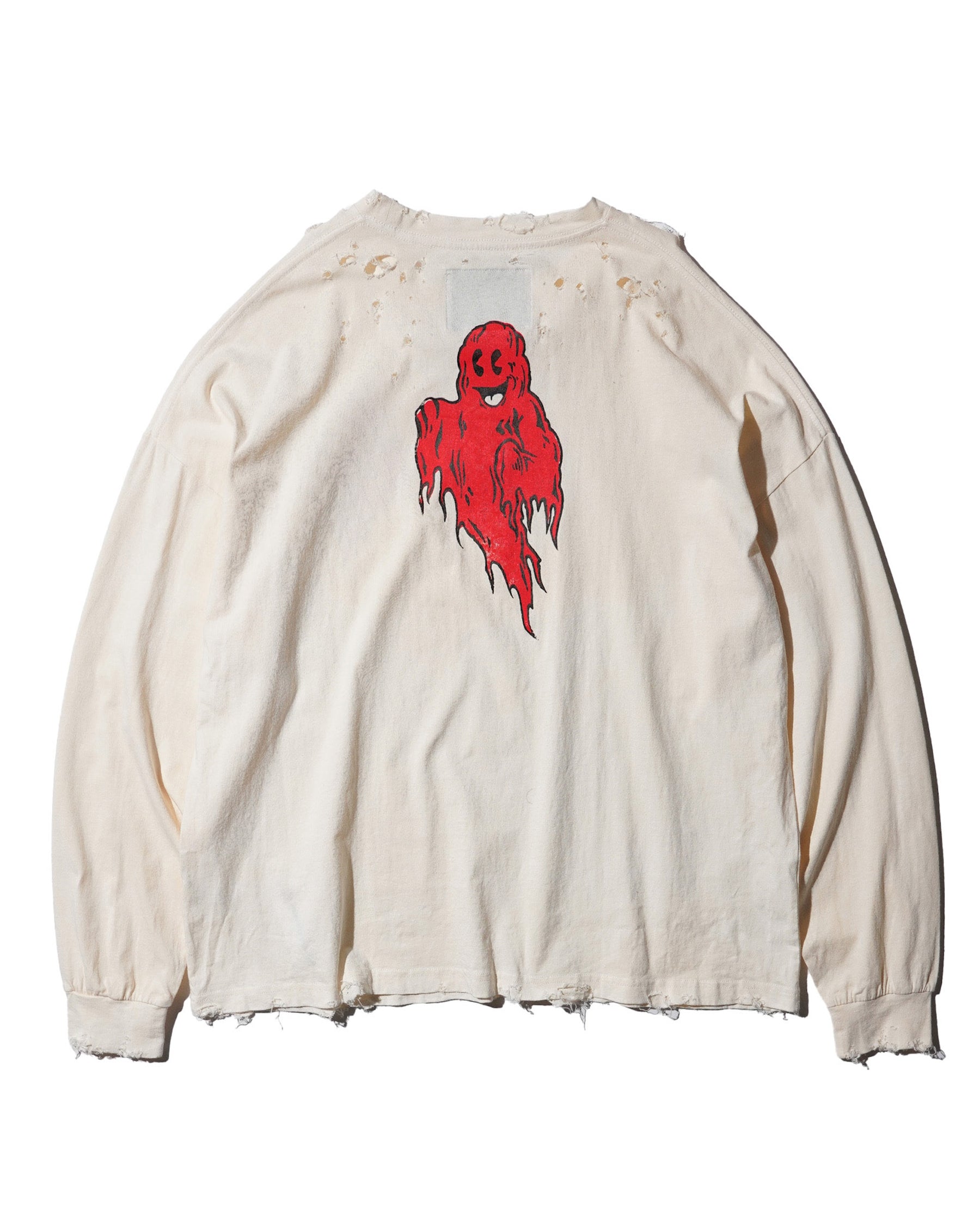 TEPPEI FURUYAMA / GHOST LS T SHIRT BEIGE