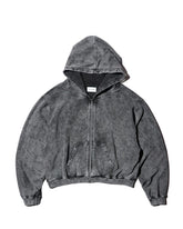 THE MAGUEY / SWEAT ZIP UP HOODIE BLACK