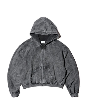 THE MAGUEY / SWEAT ZIP UP HOODIE BLACK