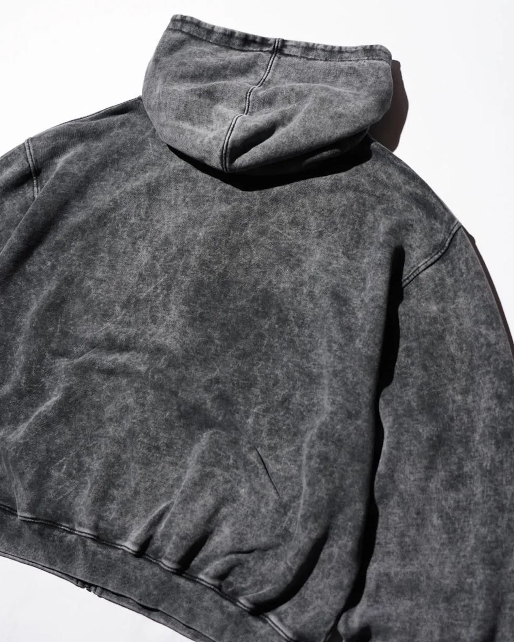 THE MAGUEY / SWEAT ZIP UP HOODIE BLACK