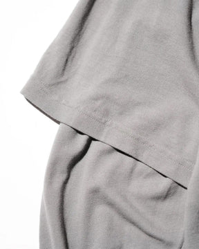 THE MAGUEY / LAYERED POLO CHARCOAL BLACK