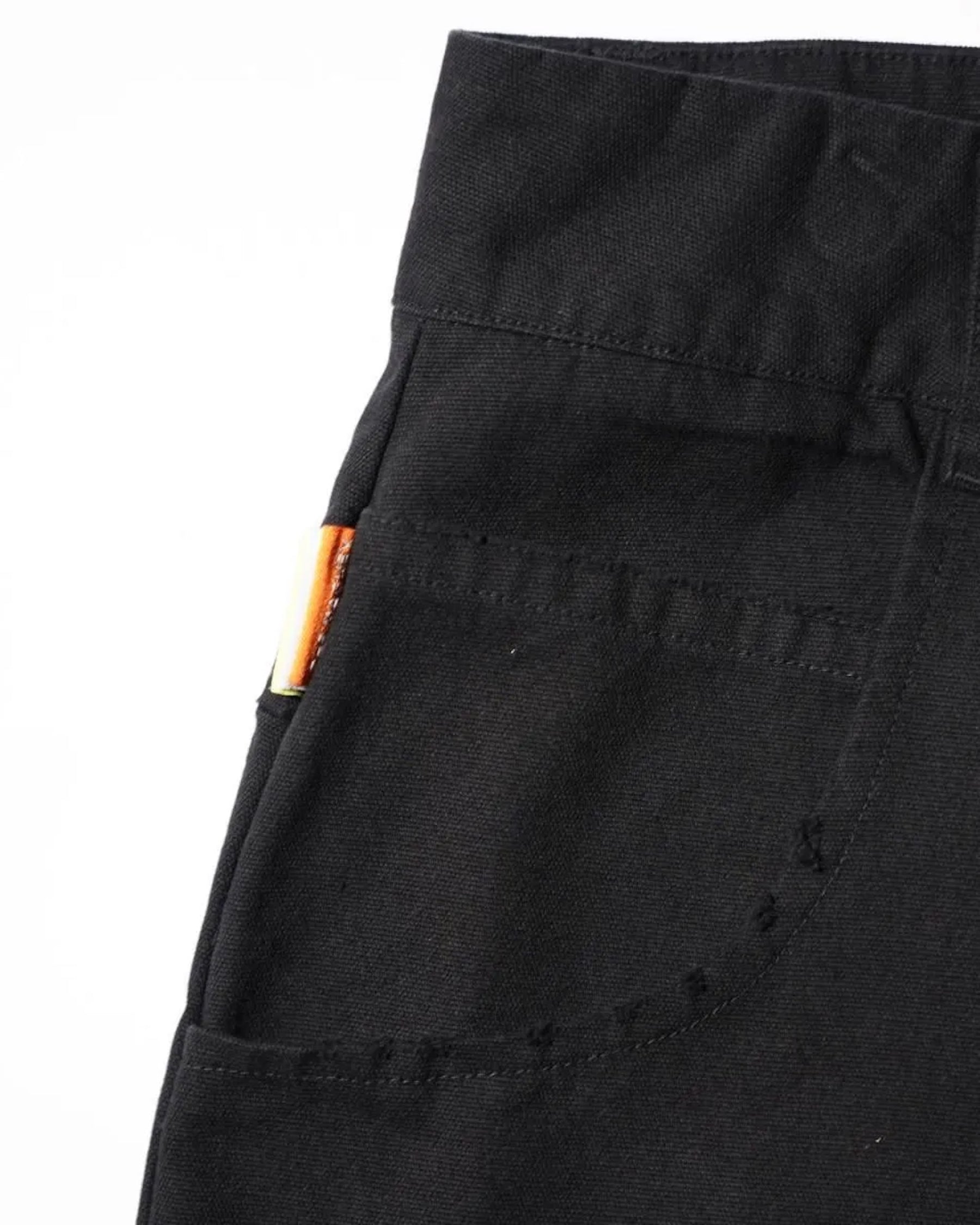 THE MAGUEY / FAKE DOUBLE KNEE PANTS BLACK
