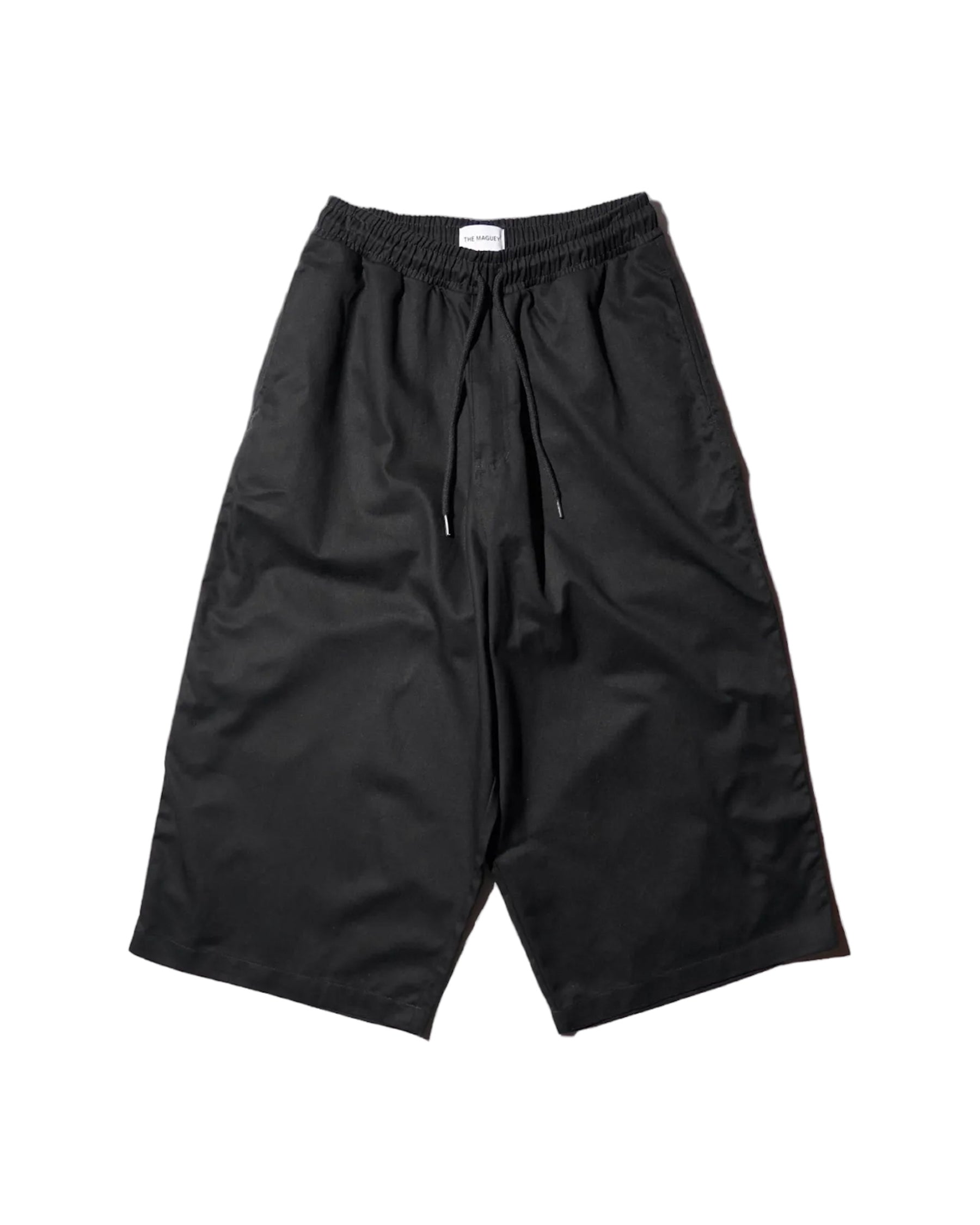 THE MAGUEY / DRILL RIGIDO PANTS BLACK