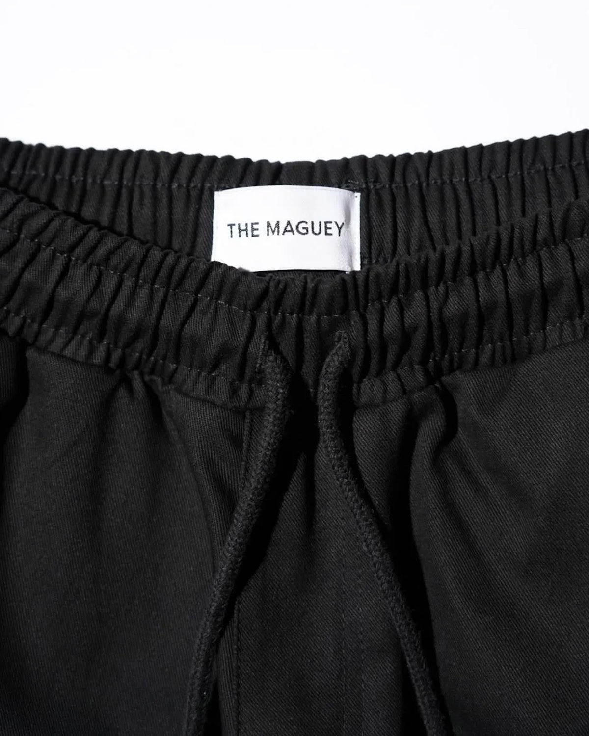 THE MAGUEY / DRILL RIGIDO PANTS BLACK