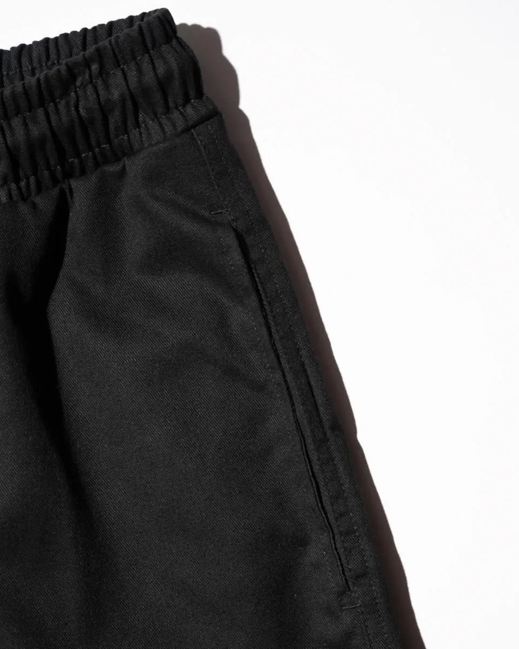 THE MAGUEY / DRILL RIGIDO PANTS BLACK