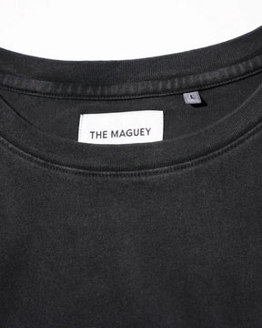 THE MAGUEY / SHORT SLEEVE T WASHED BLACK
