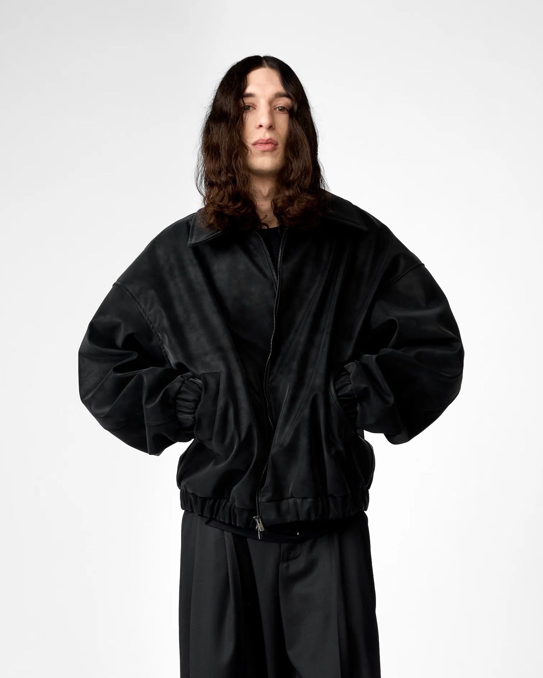 1313 SELAH / VALPO “ECO LEATHER” JACKET BLACK