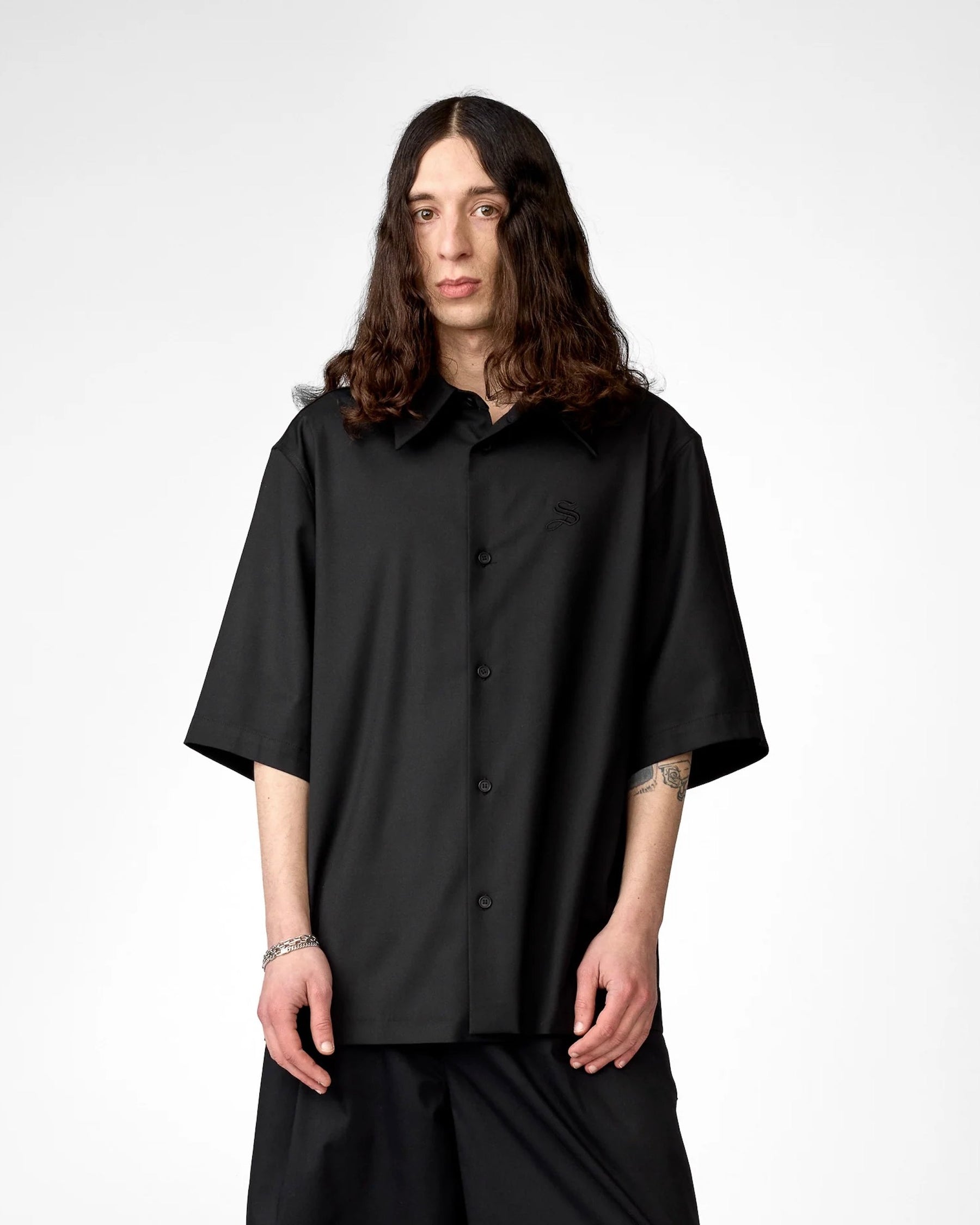 1313 SELAH / ALBA SUIT SHIRT BLACK
