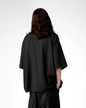 <span style="color: #f50b0b;">Last One</span> 1313 SELAH / ROSARIO RIB TEE BLACK