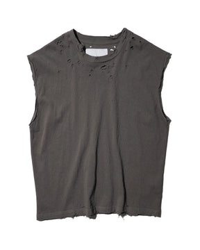 【EXCLUSIVE】TEPPEI FURUYAMA / NO SLEEVE T-SHIRT GRAY