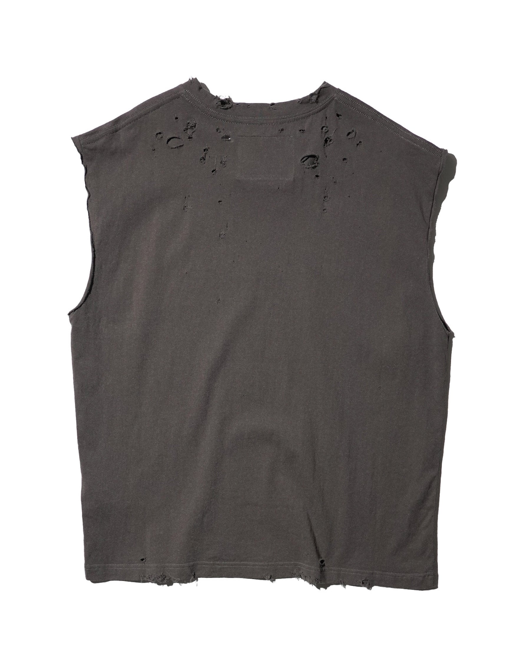 【EXCLUSIVE】TEPPEI FURUYAMA / NO SLEEVE T-SHIRT GRAY