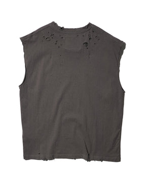 【EXCLUSIVE】TEPPEI FURUYAMA / NO SLEEVE T-SHIRT GRAY