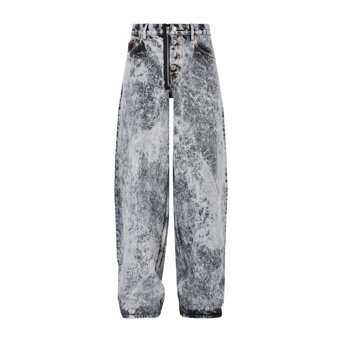 <span style="color: #f50b0b;">Last One</span> Martine Rose / ZIP HEM JEAN GREY ACID WASH