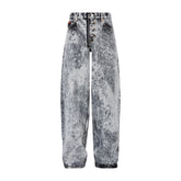 <span style="color: #f50b0b;">Last One</span> Martine Rose / ZIP HEM JEAN GREY ACID WASH