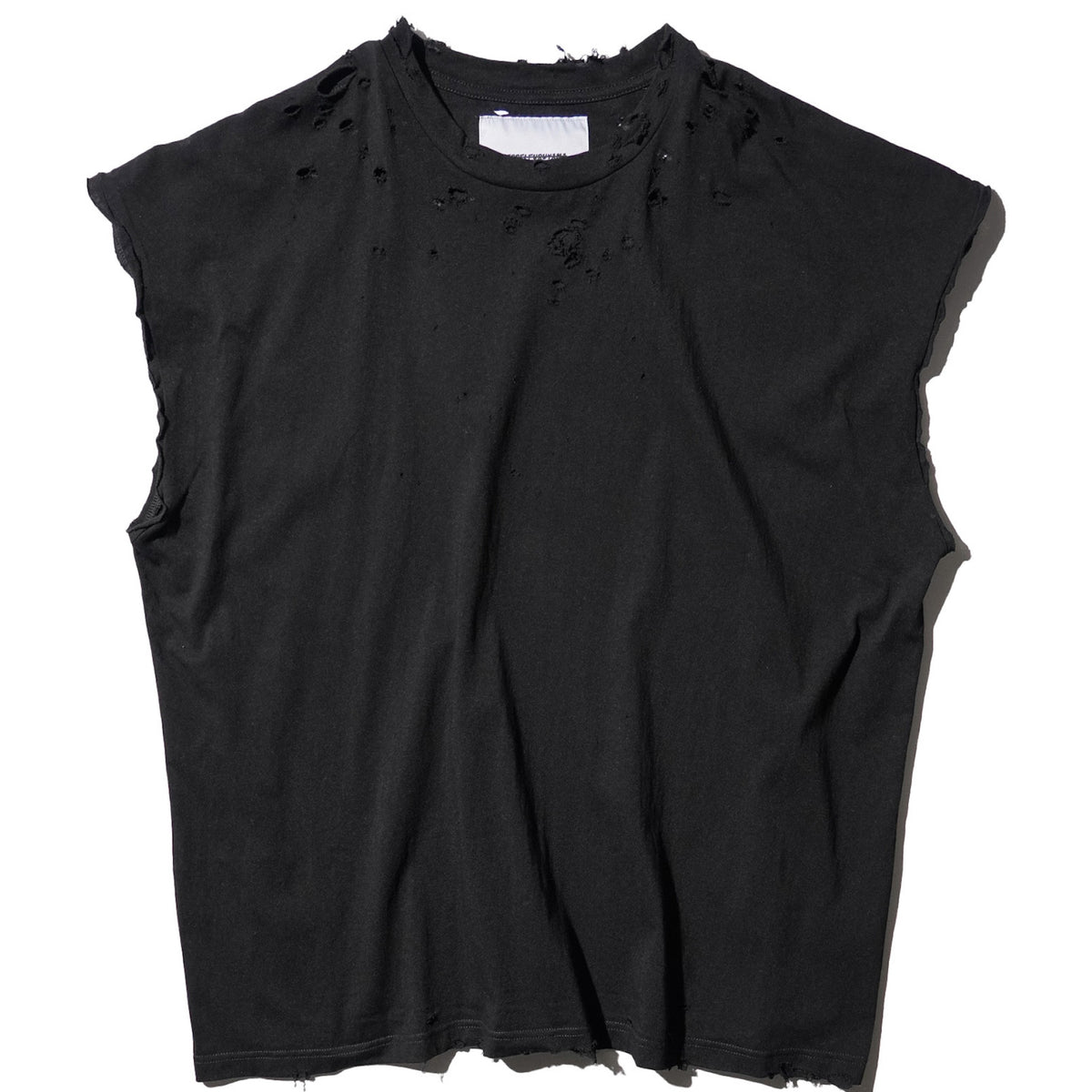 週末限定特価値下げ不可TEPPEI FURUYAMA 25ss パーカー EXCLUSIVE】TEPPEI FURUYAMA / NO SLEEVE T-SHIRT BLACK