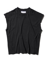 【EXCLUSIVE】TEPPEI FURUYAMA / NO SLEEVE T-SHIRT BLACK
