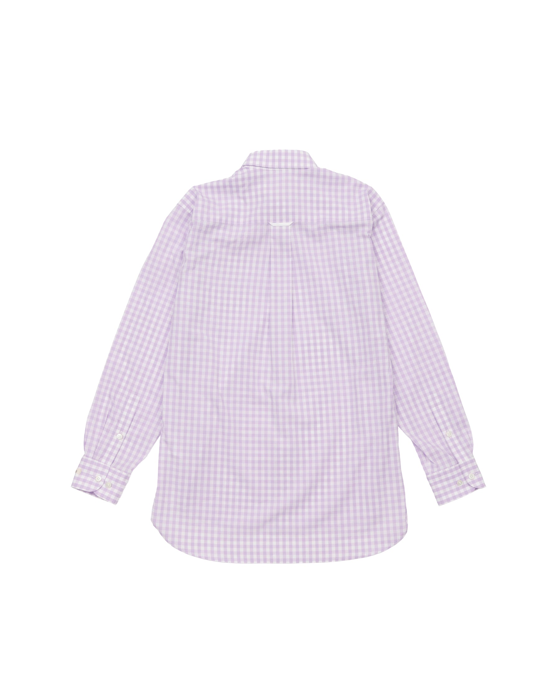 TSTS / TSTS GINGHAM SHIRT LIGHT PURPLE GINGHAM