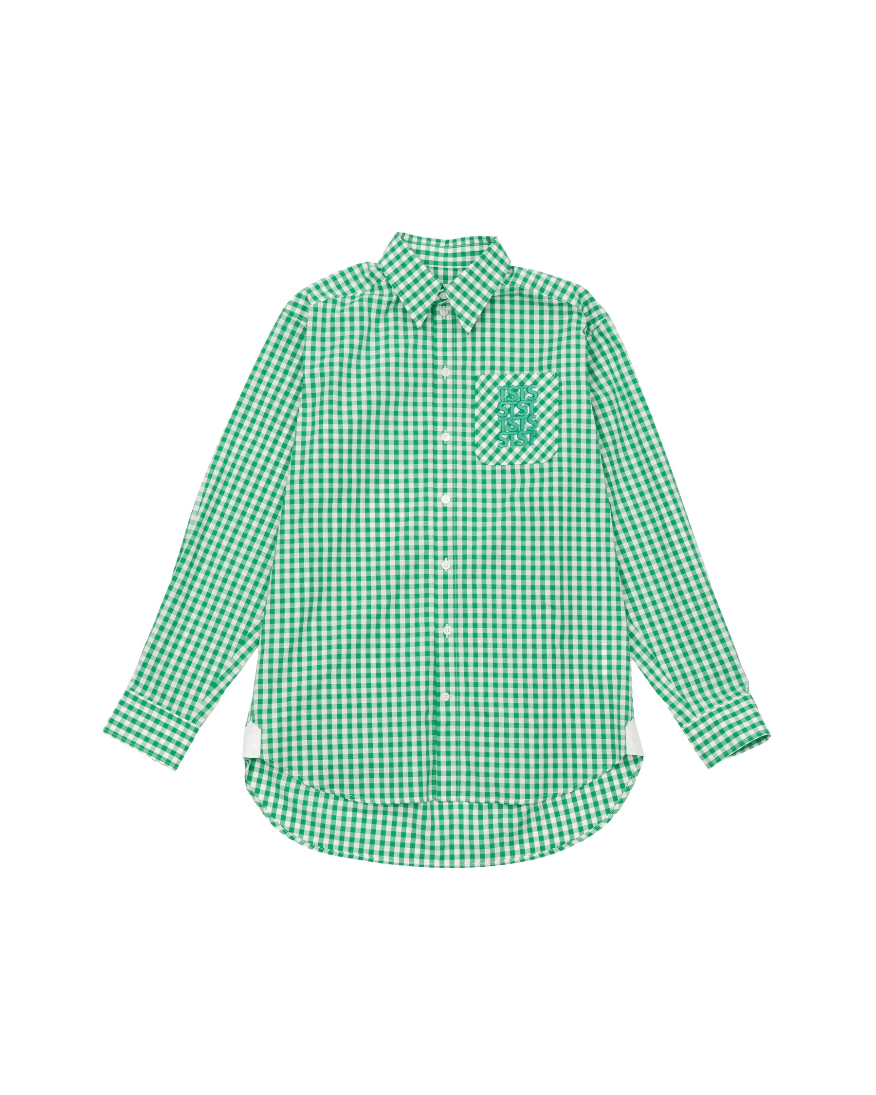 TSTS / TSTS GINGHAM SHIRT GREEN GINGHAM