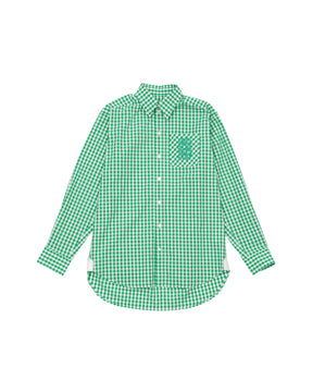 TSTS / TSTS GINGHAM SHIRT GREEN GINGHAM