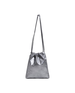 <span style="color: #f50b0b;">Last One</span> yorozu / WPM SHIBORI KINCHAKU "WATERPROOF" SILVER